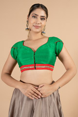 Green Saree Blouse2912 video